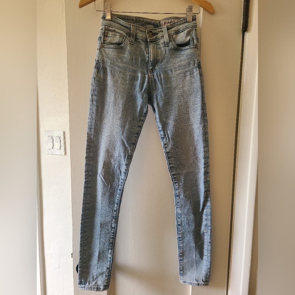AG ADRIANO GOLDSCHMIED Jeans Womens Size 24R Light Wash